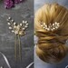 6 Braut-Haarnadeln Mit Kristall & Perlen – Silberner Hochzeitsschmuck Für Braut, Brautjungfern, Blumenmädchen