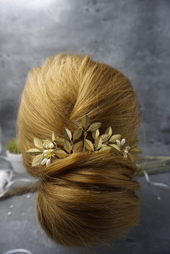 Blume Braut Hochzeit Dekor Perlen Haarnadel Clip Haarschmuck Ornamente