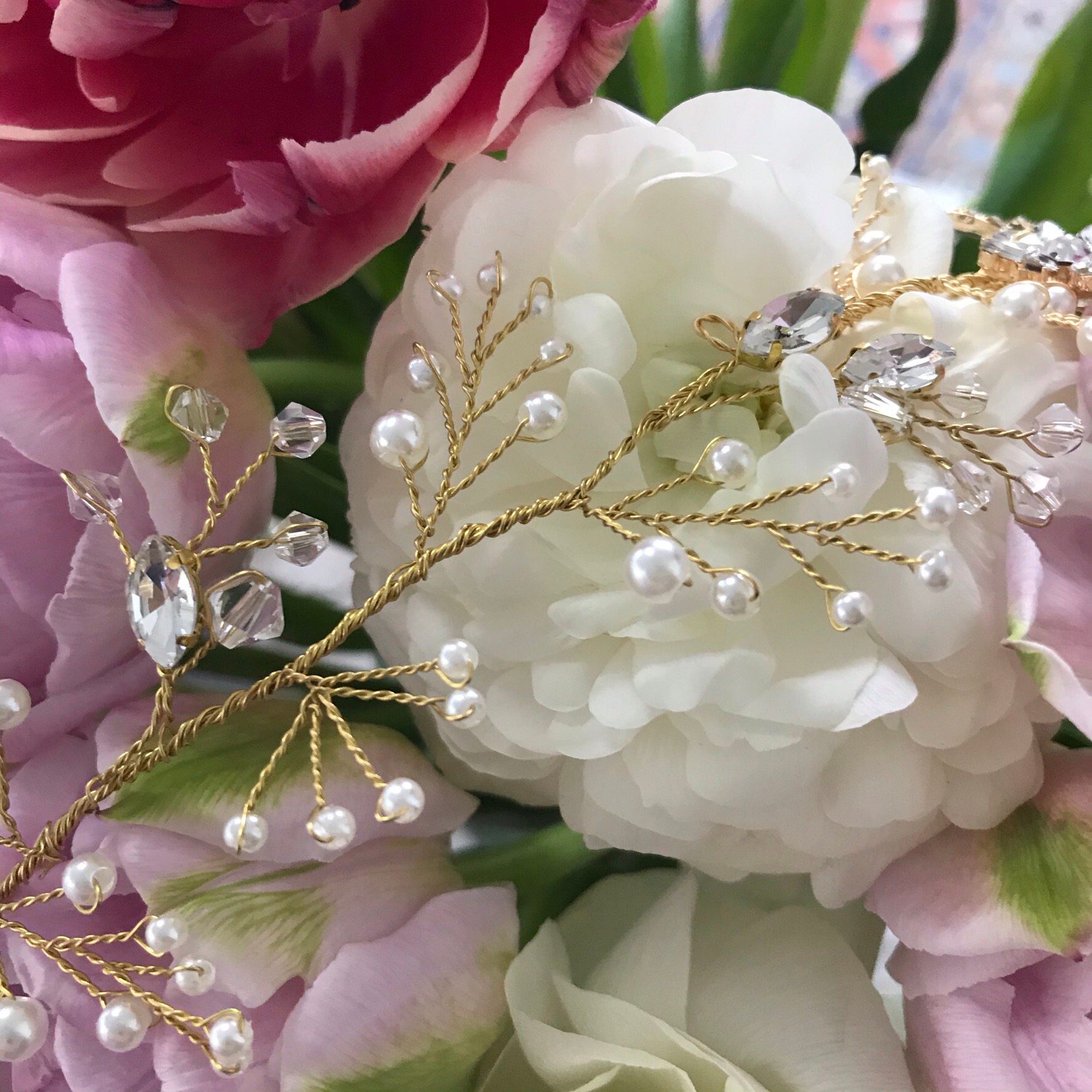 Goldener Braut-Haarschmuck Mit Kristall – Elegant & Einfach Zu Tragen Für Hochzeit, Ball Oder Besondere Anlässe