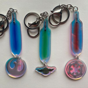 Light Saber Keychains