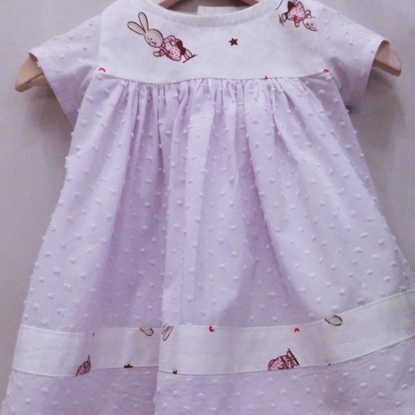 robe d'été bloomer et bandeau coordonné