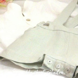 Baby boy's linen ceremony set. image 3