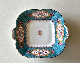 English Antique Minton styled pastry tray T.C.BROWN - Westhead More & et Co British Vintage #1or#2