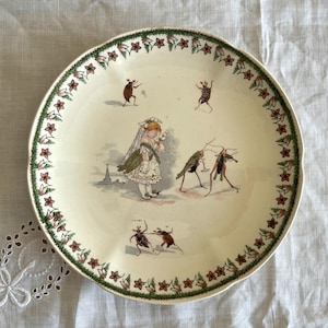 B DIGOINサルグミンヌ ジャンヌダルクのトーキングプレート B DIGOIN