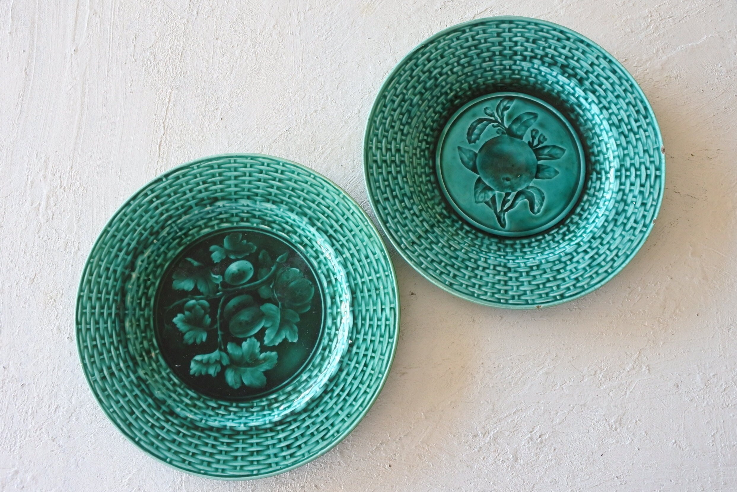 Set De 2 Français Antique