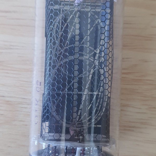 1 x IN18 Nixie tube. NOS. Tested. in-18