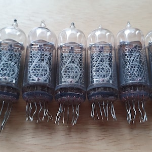 Lot of 8 x IN14 Nixie tubes. Used. Tested. Same production year. image 6