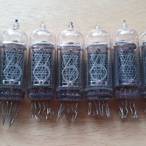 Lot of 8 x IN14 Nixie tubes. Used. Tested. Same production year. image 5