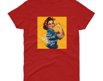 Female Behavior Analyst Women's short sleeve t-shirt