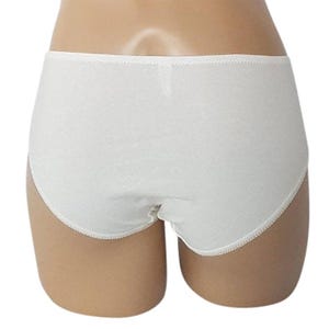 100% puur biologisch katoenen slipje - Damesslipje - Biologisch ondergoed, schattig slipje. Bogema-Lingerie.