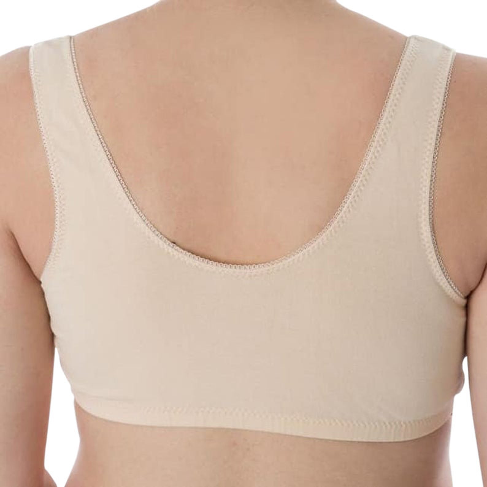 Beige Pearl Pure Organic Cotton Nursing Sleep Bra Nursing Friendly