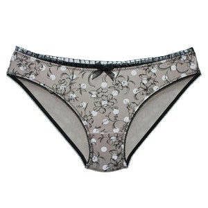Ophelia - Women&#39;s Panties - Organic Underwear - Eco Friendly, Organic Cotton Panty, Cute Panties. Bogema Lingerie