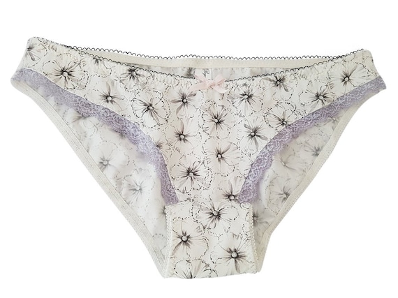 Laura Women's Panties Organic Underwear Eco Friendly, Organic Cotton Panty, Cute  Panties. Bogema Lingerie. 