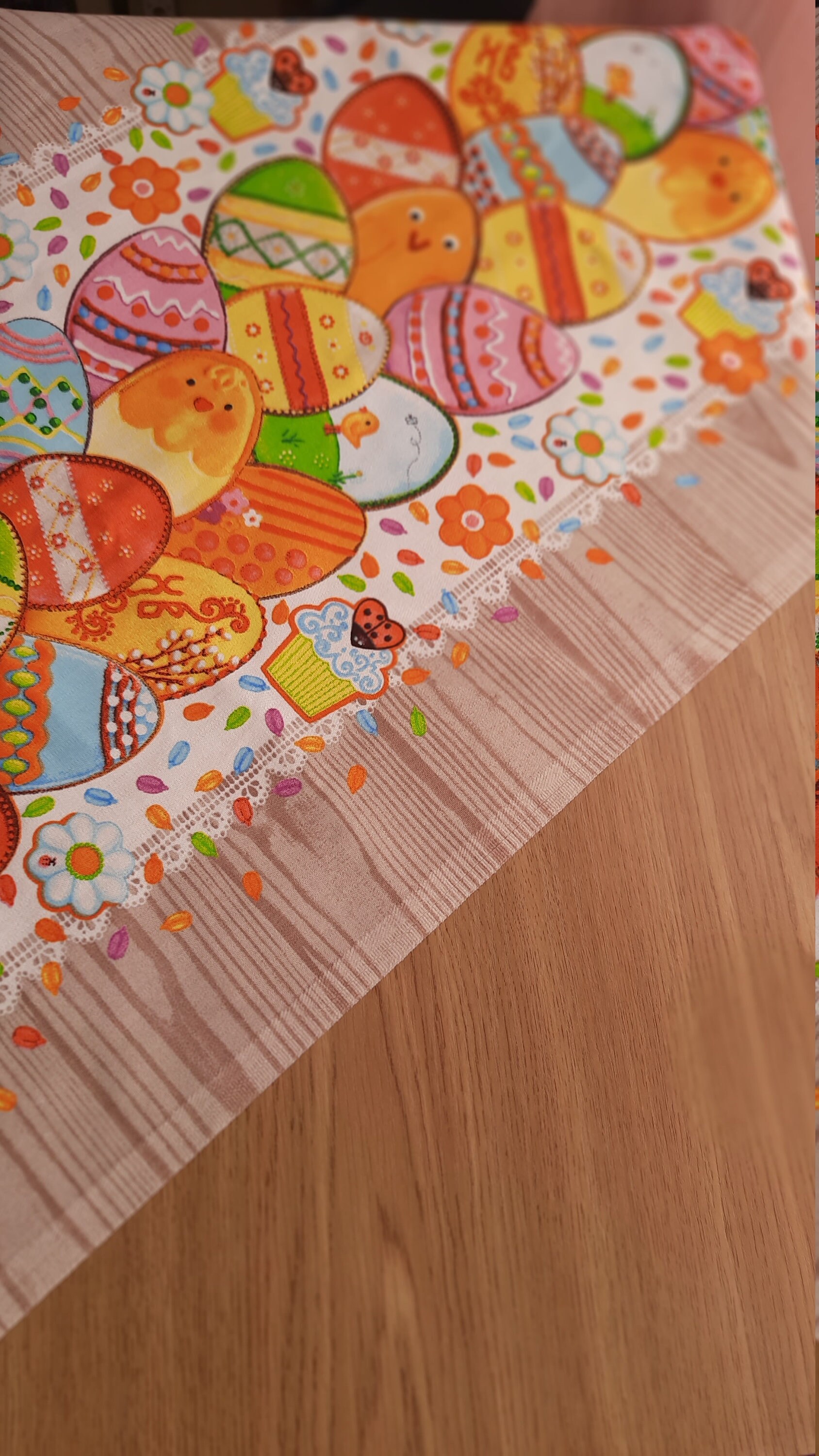 Decoration for Easter Table Runner Bright Easter table Etsy