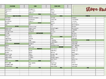 Back to School Checklist - Middle-High
