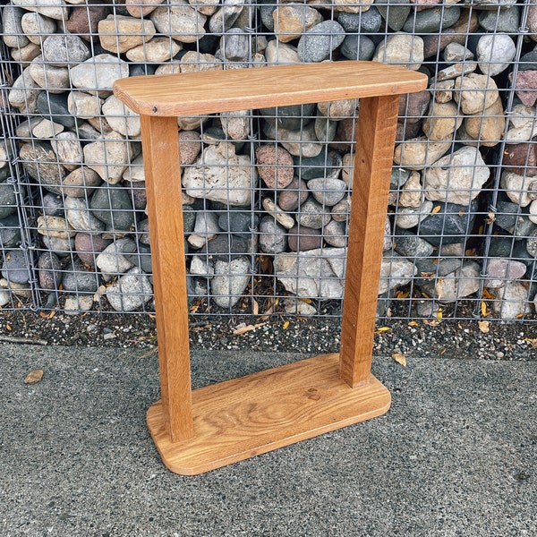 Narrow Side Table Etsy