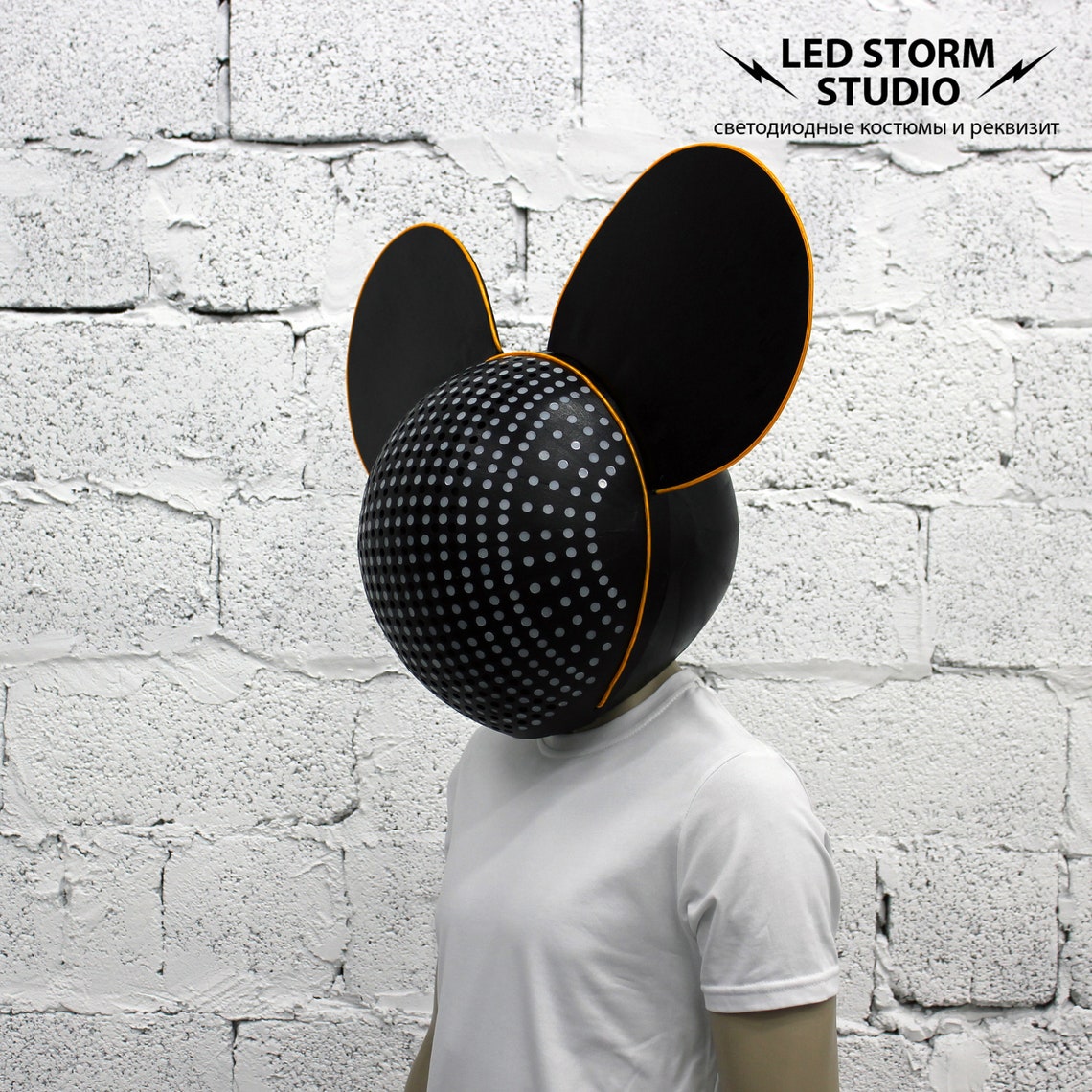 DeadMau5 Smart LED helmet replica | Etsy