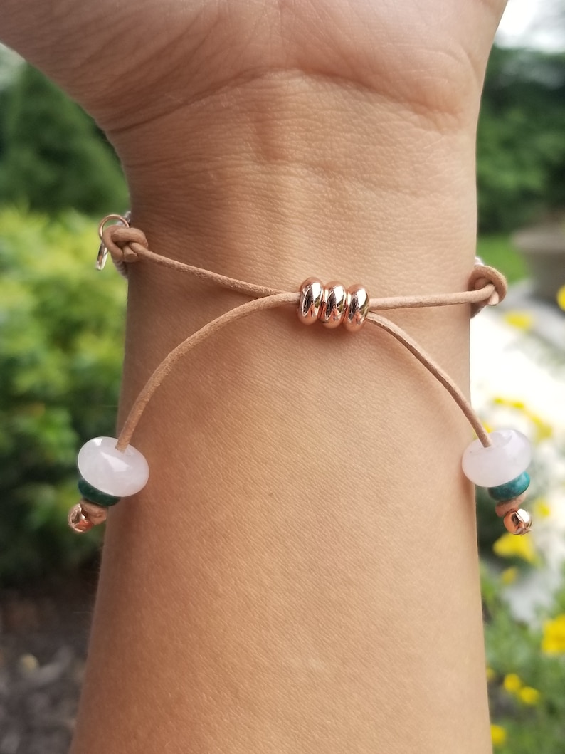 Rose Quartz Healing Stone Native American Handcrafted Beaded - Etsy