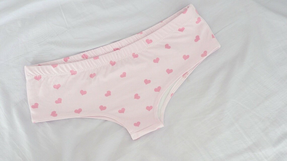 YES DADDY Heart Printed Knickers Panties DDLG Pink | Etsy