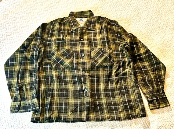 Sears Pilgrim 50s LS sport shirt - image 1