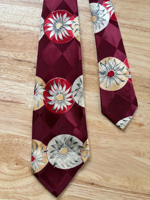 Breathtaking Brent brocade 40s tie, cravat