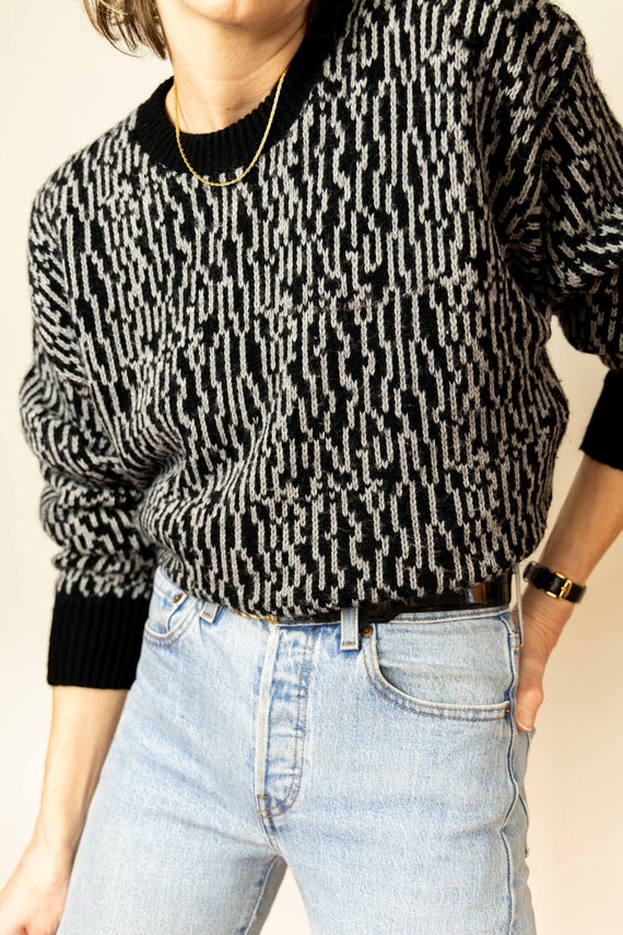 Handsome Abstract Matrix Sweater