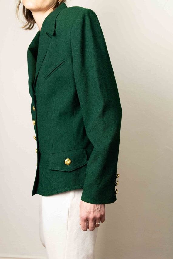 Everglade Military Wool Blazer - image 4