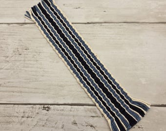 Handwoven Bookmark, Gift Ideas, Inkle Woven