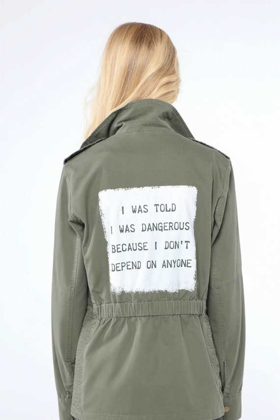 military jacket women