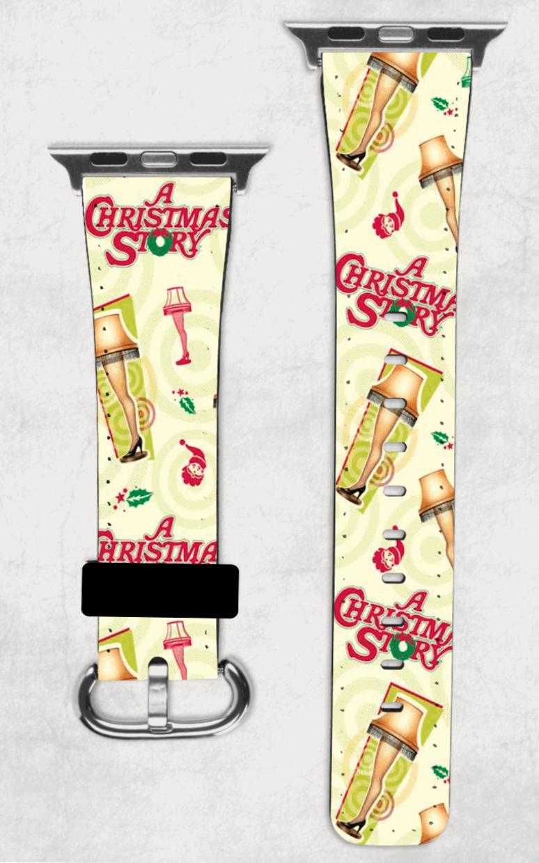 Discover A Christmas Story Ralphie Leg Lamp Apple Watch Band