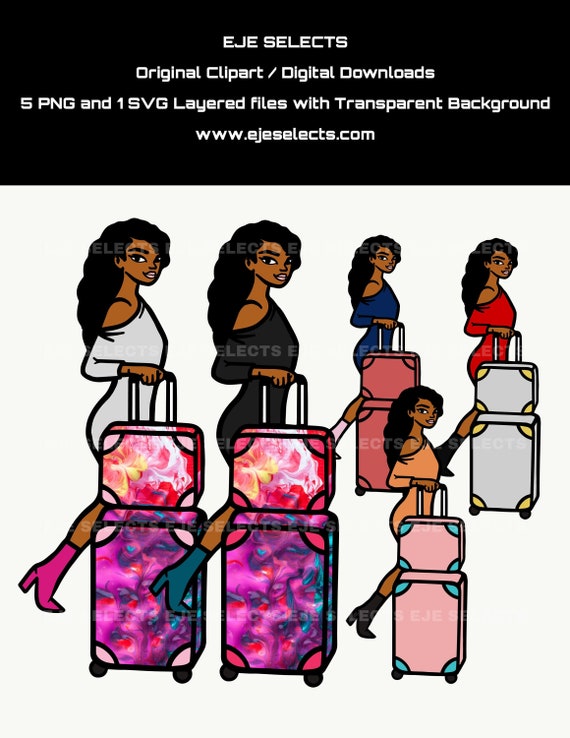 Download On My Way African American Svg And Png African American Etsy