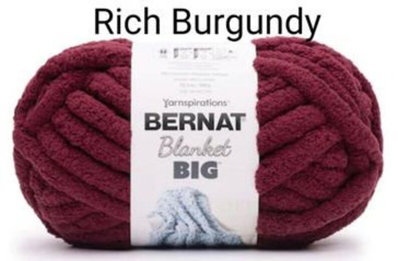 FOUR SKEINS Bernat Blanket Big Yarn Etsy
