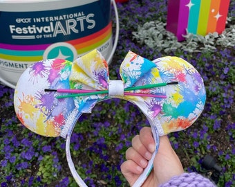 Festival Of The Arts Paint Splatter Mouse Ears