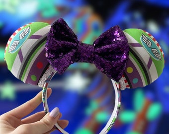 Galactic Hero Inspired Mouse Ears, Buzz lightyear Mouse Ears
