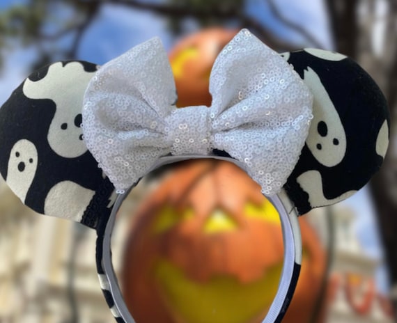 Glow in the Dark Halloween Ghost Mouse Ears, Glow in the  display picture 3