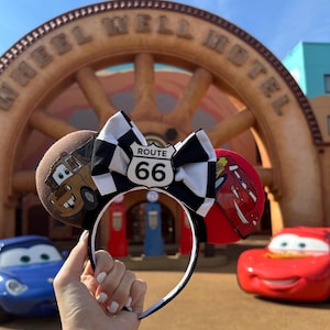 Cars Mouse Ears, Lightning and Mator Ears