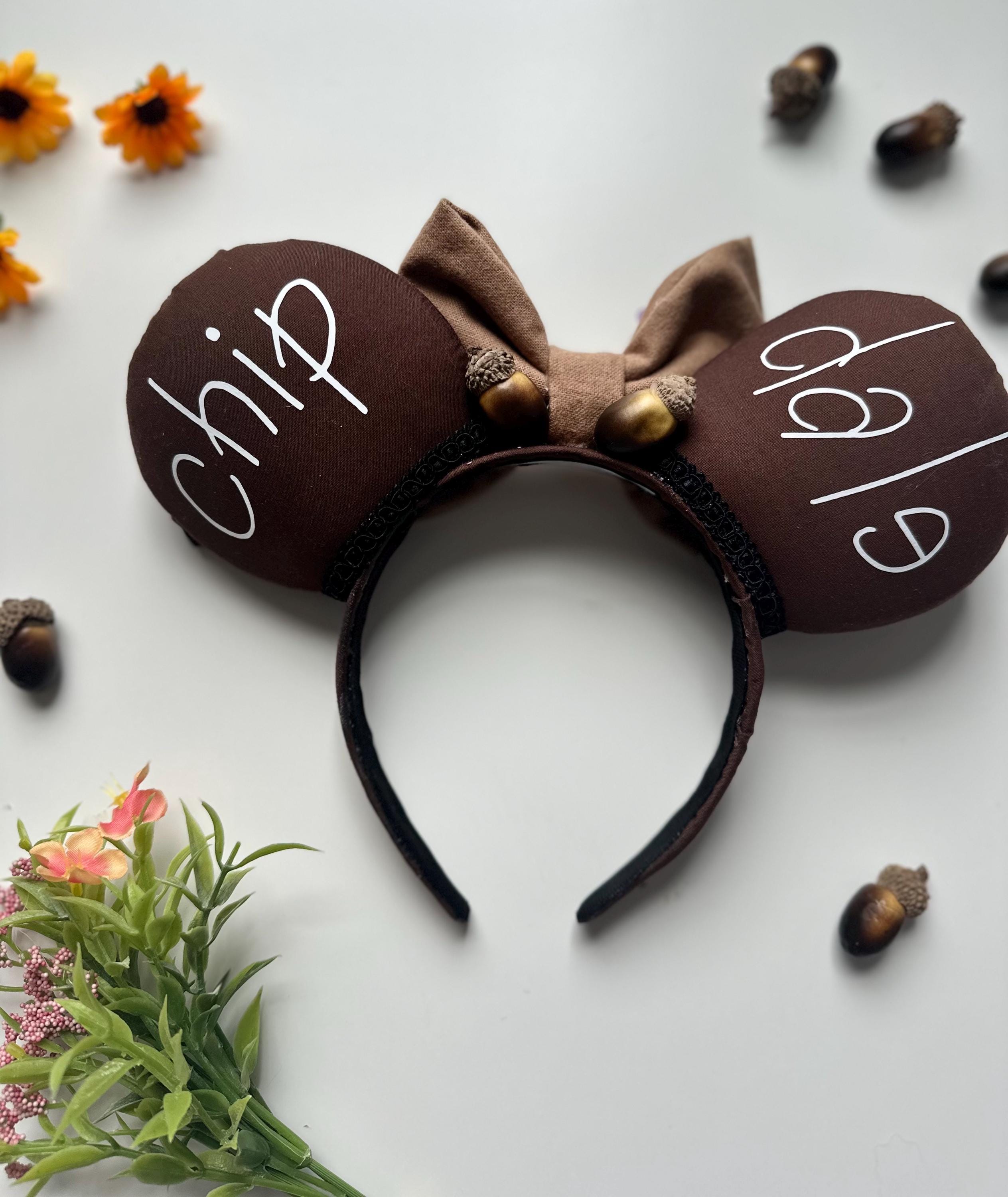 NWT Disney Chipmunk Headband Disneyland Paris Chip N Dale Padded Headband Ears - Shop The  main image 3