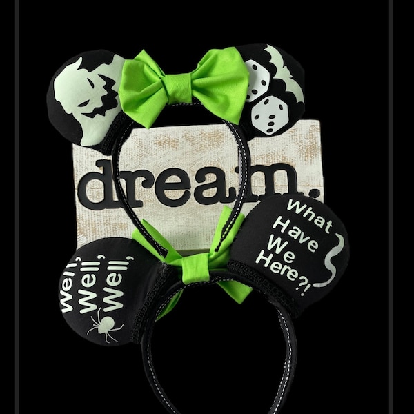 Glow in the dark Oogie Boogie Ears