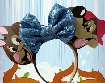 Splash Mountain Minnie Ears/ Brer Bear Minnie Ears/ Brer Rabbit Minnie Ears