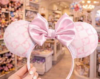 Vintage Coquette Park Hopper Theme Minnie Ears Headband Coquette Mouse Ears - Etsy main image 4