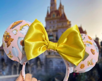 Beauty and the beast mouse ears, Be our guest Ears