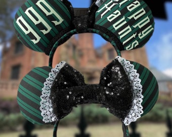 Glow in the Dark Haunted Mansion Ears Happy Haunts Inspired Mouse  Ears, Haunted Headband, Glow in the dark Ears, Glow in the dark headband