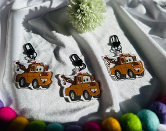 Tow Mater Acrylic Keychain/ Bag Charm 2.5in