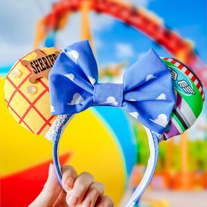 Woody and Buzz Inspired Mouse Ears, Buzz and Woody Ears