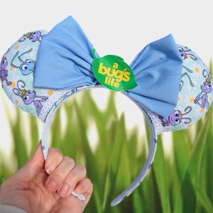 Bugs Life Mouse Ears, Flik Mouse Ears, Princess Atta and Dot headband