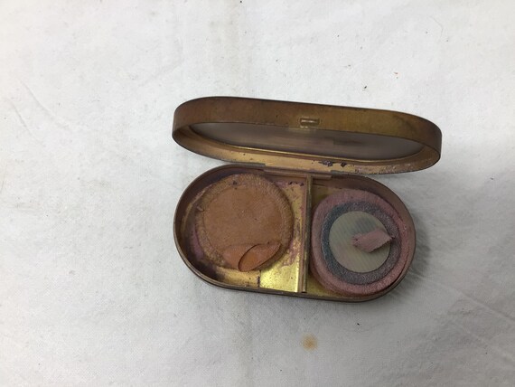 Rare Pompeian Double Vanity Case Antique Makeup C… - image 5