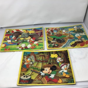 Walt Disney Picture Puzzles Set of 3 (D2)