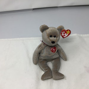 Ty Beenie Baby 1999 Signature Bear Rare With Errors (D3)