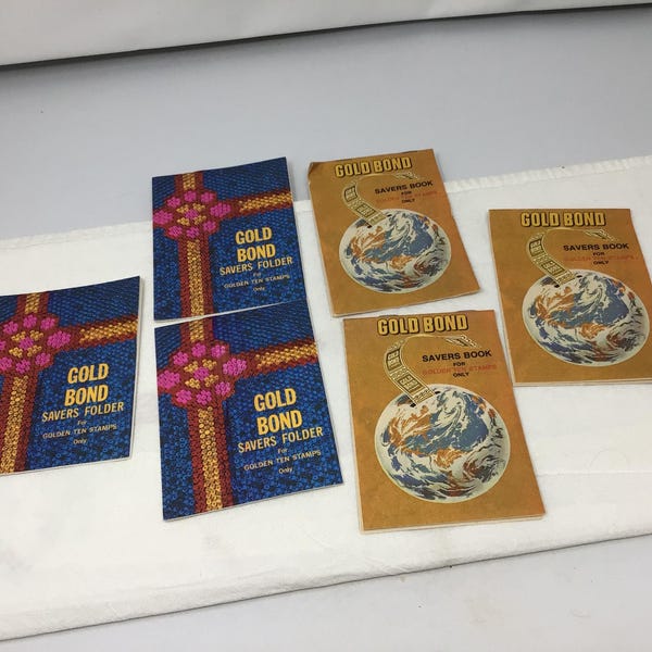 Gold Bond Stamps Etsy