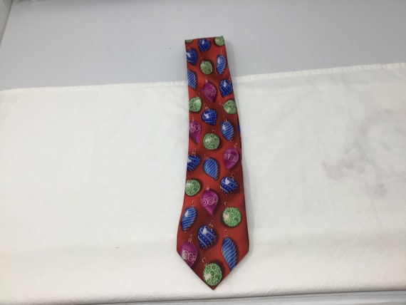 Jerry Garcia Christmas Silk Neck Tie (I2A) - image 2
